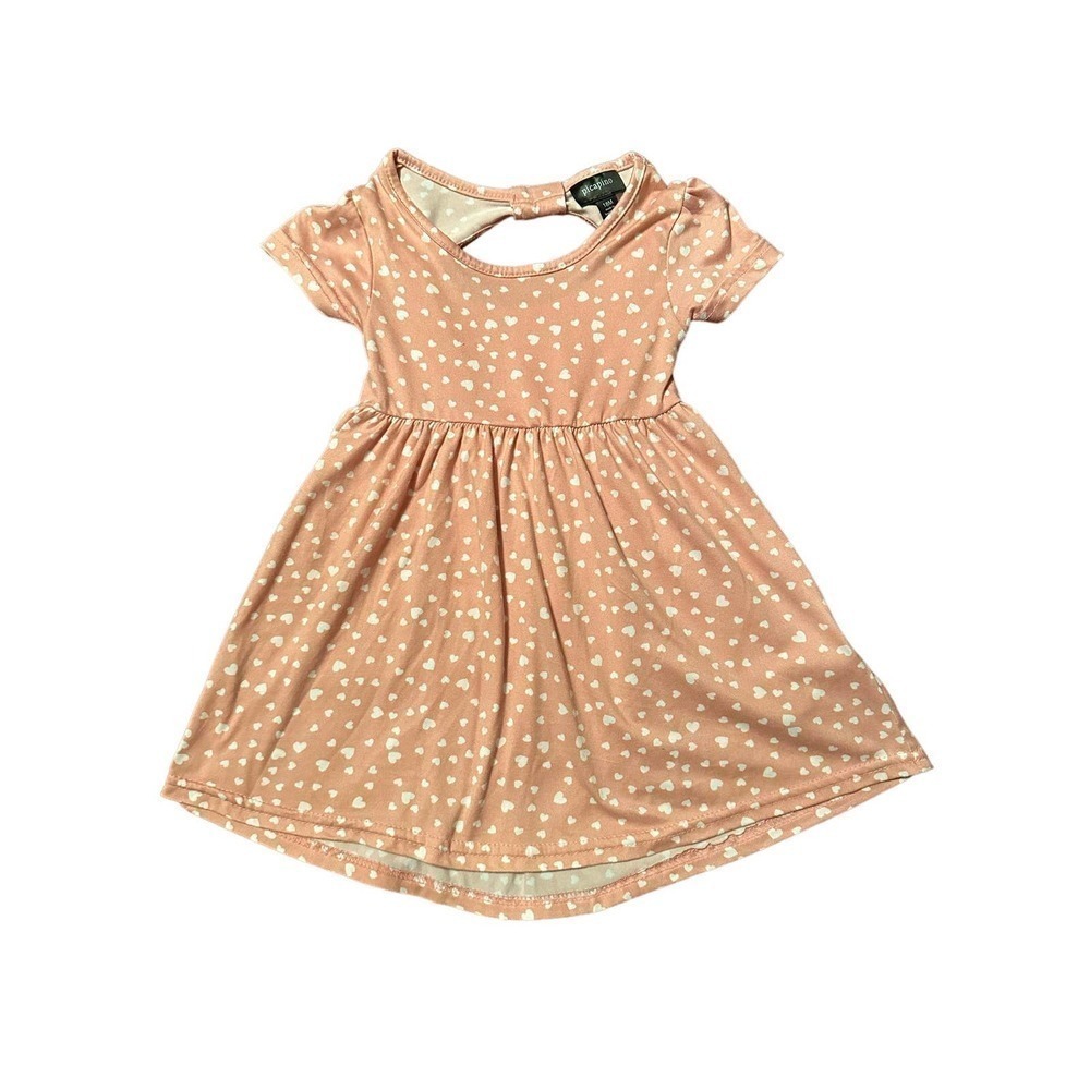 Picapino Heart Printed Dress 18 M